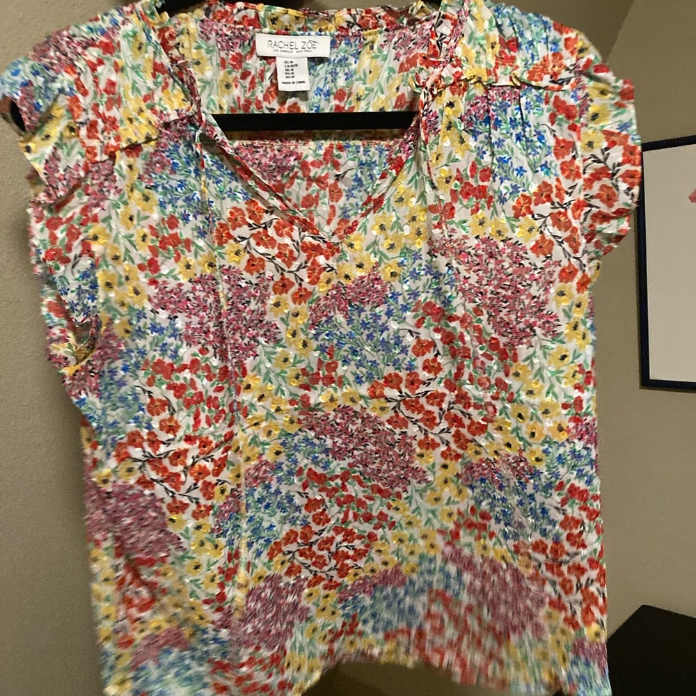 Rachel Zoe Floral blouse